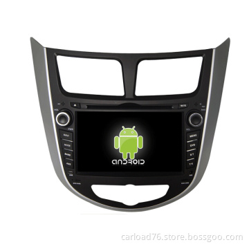 2 Din car dvd with gps,bt, usb, radio for Hyundai verna